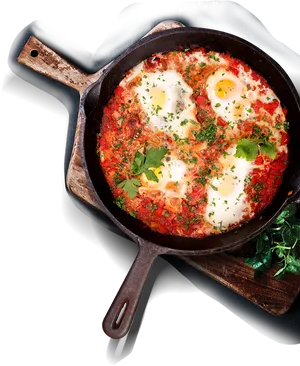 Shakshukain Cast Iron Skillet