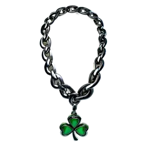 Shamrock Chain Necklace PNG Llp7 PNG