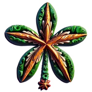 Shamrock Compass Rose PNG 05242024 PNG