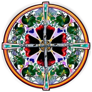 Shamrock Compass Rose PNG 70 PNG