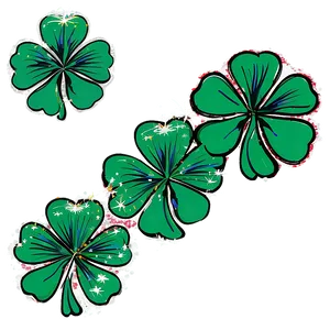Shamrock Firework Explosion PNG Ets PNG