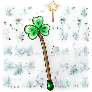 Shamrock Magic Wand PNG Sfw78 PNG