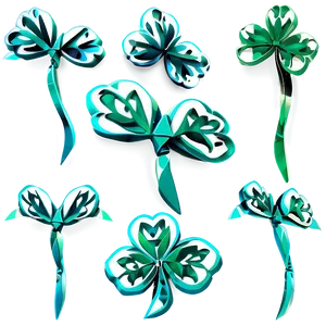 Shamrock Origami PNG 05242024 PNG