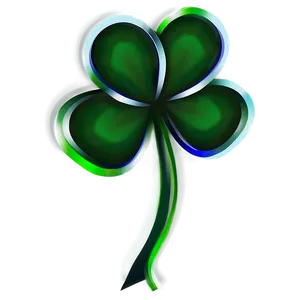 Shamrock Silhouette PNG Vyj52
