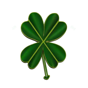 Shamrock With Arrows PNG 1 PNG