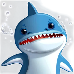 Shark Cartoon For Kids Png 42 PNG image