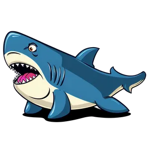 Shark Cartoon In Love Png Nqg PNG image