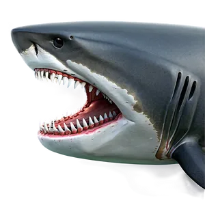 Shark Jaw Side View Png 80 PNG image