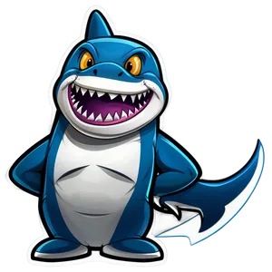 Shark Mascot Logo Png Nvt11 PNG image