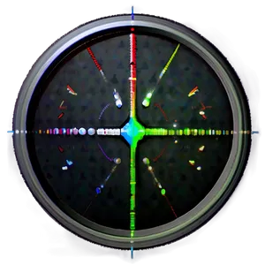 Sharp Dot Crosshair PNG 46