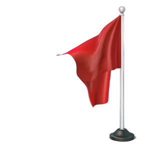 Sharp Red Flag Perspective Png Bvb29 PNG image