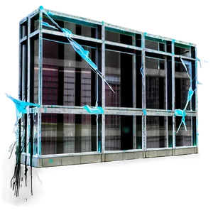 Shattered Glass Building PNG 06212024 PNG
