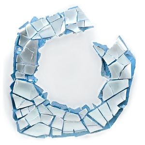 Shattered Glass Shards Png 06212024 PNG image