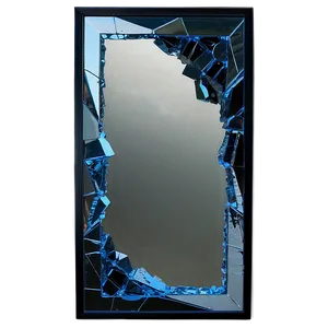 Shattered Mirror Effect PNG Ymo19
