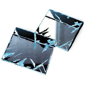 Shattered Mirror Pieces PNG 22