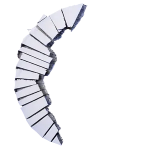 Shattered Paper Edge PNG 06272024