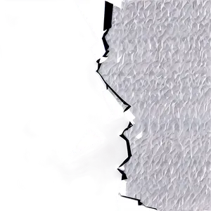 Shattered Paper Edge PNG 55