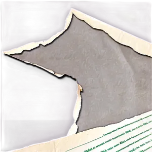 Shattered Paper Edge PNG Nrx
