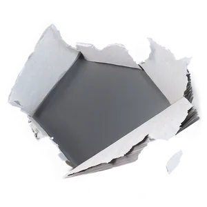 Shattered Paper Edge PNG Qmq PNG