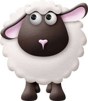 Shaun The Sheep Cartoon Character PNG image