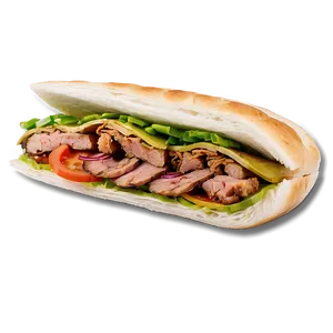 Shawarma Sandwich PNG 05232024