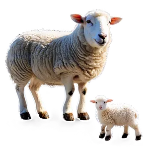 Sheep Family PNG 10