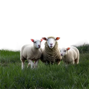 Sheep Family PNG Lac80