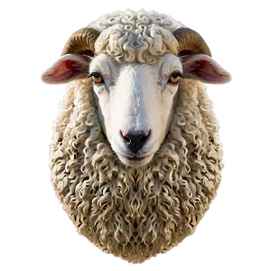 Sheep Head PNG 05232024