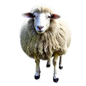 Sheep Illustration PNG Chp85