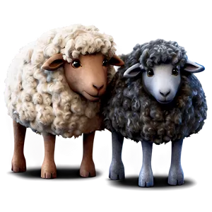 Sheep In Love PNG 05232024 PNG