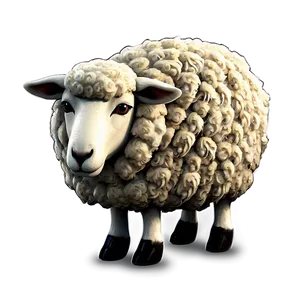 Sheep Mascot PNG Mlm84