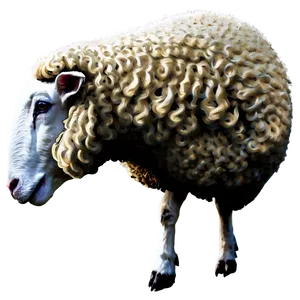 Sheep Outline PNG 05232024