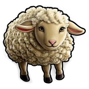 Sheep Profile PNG Rjx16
