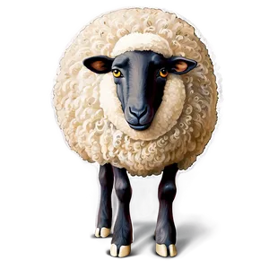 Sheep Side View PNG 22 PNG