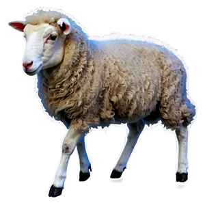 Sheep Silhouette PNG 05232024