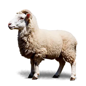 Sheep Silhouette PNG Bum