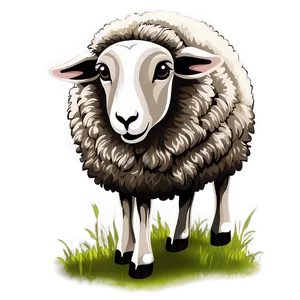 Sheep Vector PNG 05232024