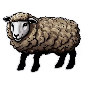 Sheep Vector PNG 05232024