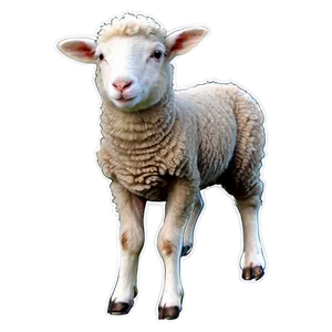 Sheep With Lamb PNG 05232024