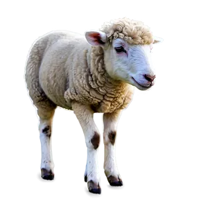 Sheep With Lamb PNG 05232024