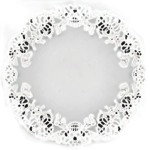 Sheer Doily Overlay PNG Wmb PNG