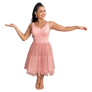 Sheer Pink Dress PNG 06292024 PNG