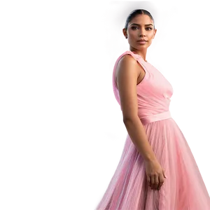 Sheer Pink Dress PNG 06292024 PNG