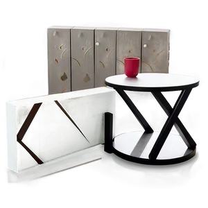 Shelf End Table PNG Rwk