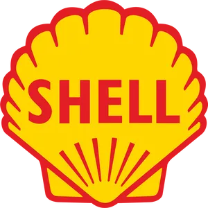 Shell Logo Red Yellow PNG image