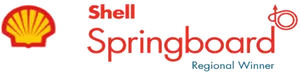 Shell Springboard Regional Winner Logo PNG image
