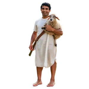 Shepherd And Sheep PNG 05232024 PNG