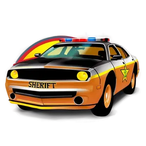 Sheriff's Car Png Xuq PNG image