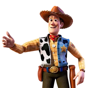 Sheriff Woody Standing PNG 05232024