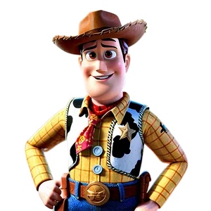 Sheriff Woody Standing PNG 05232024